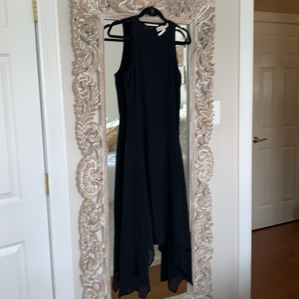 Michael Kors Black Midi Dress